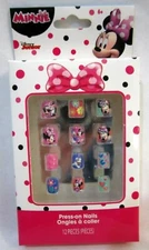 Disney Minnie Mouse Multiple Design Press On Nails Set-Brand New in Box!  