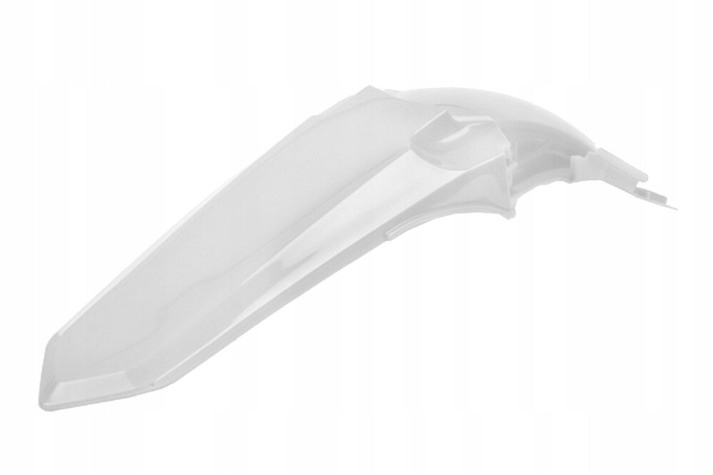 Aile arrière blanche Yamaha YZ pour remplacer un garde-boue cassé 15-21