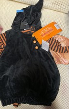 Baby Plush Bat Hooded Pullover Halloween Costume 6-12m Hyde Eek