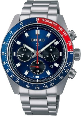 SEIKO PROSPEX SBDL097 Speed Timer Solar Chronograph Men's Watch