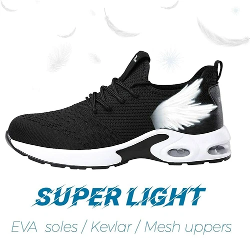 Arbeitsschuhe Herren Damen Stahlkappe Sicherheitsschuhe Mit Sneaker Sportliche - Bild 3 von 15