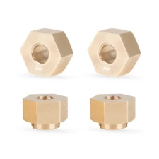 For Traxxas TRX-4M 1/18 RC Brass Hex Binder 7MM Parts Brand New 4pcs Accessories