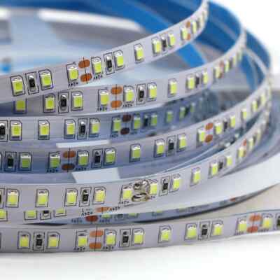 DC 12V 24V 48V LED Strip 5m 10m 2835 Flexible Tape Light Ribbon 120Led/M String