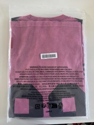 Supreme×Playboy Football Top Pink L Large - Supreme®/Playboy® L/S Football Top Pink Size L - In Hand
