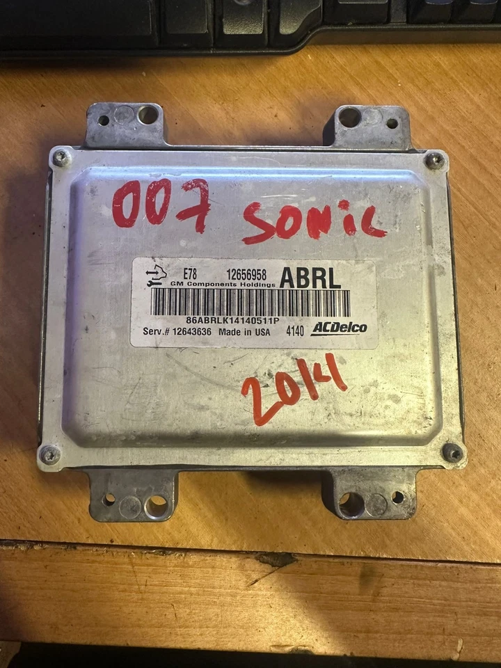 Chevrolet Sonic Buick Enclave Cruze Silver 2012-2016 motor computador 12656958 GM Foto 2 de 2