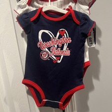 Washington Nationals Girls One Piece 3-6 Mont...