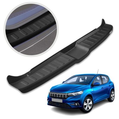Load sill guard for Dacia Sandero hatchback III (DJF/BJI) 2021-matt black