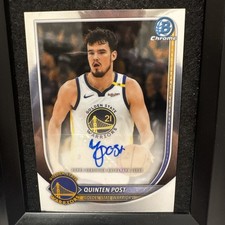 2025-26 New Topps Bowman Chrome Basketball Quinten Post Auto BCA-QP
