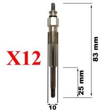 Bougies de préchauffage Rover STREETWISE