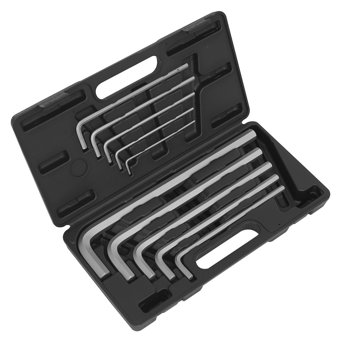 Sealey AK6143 Jumbo Hex Key Set 10pc Extra-Long Metric - Image 10