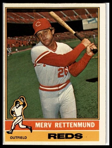 1976 Topps #283 Merv Rettenmund