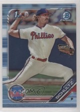 2019 Bowman Draft Chrome Sky Blue Refractor Andrew Schultz #BDC-120 1u6