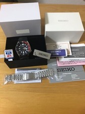 Bracciale SEIKO 5 SKX009J1 Navy Boy Automatico Funzionante Giappone Giubileo Subacqueo Raro
