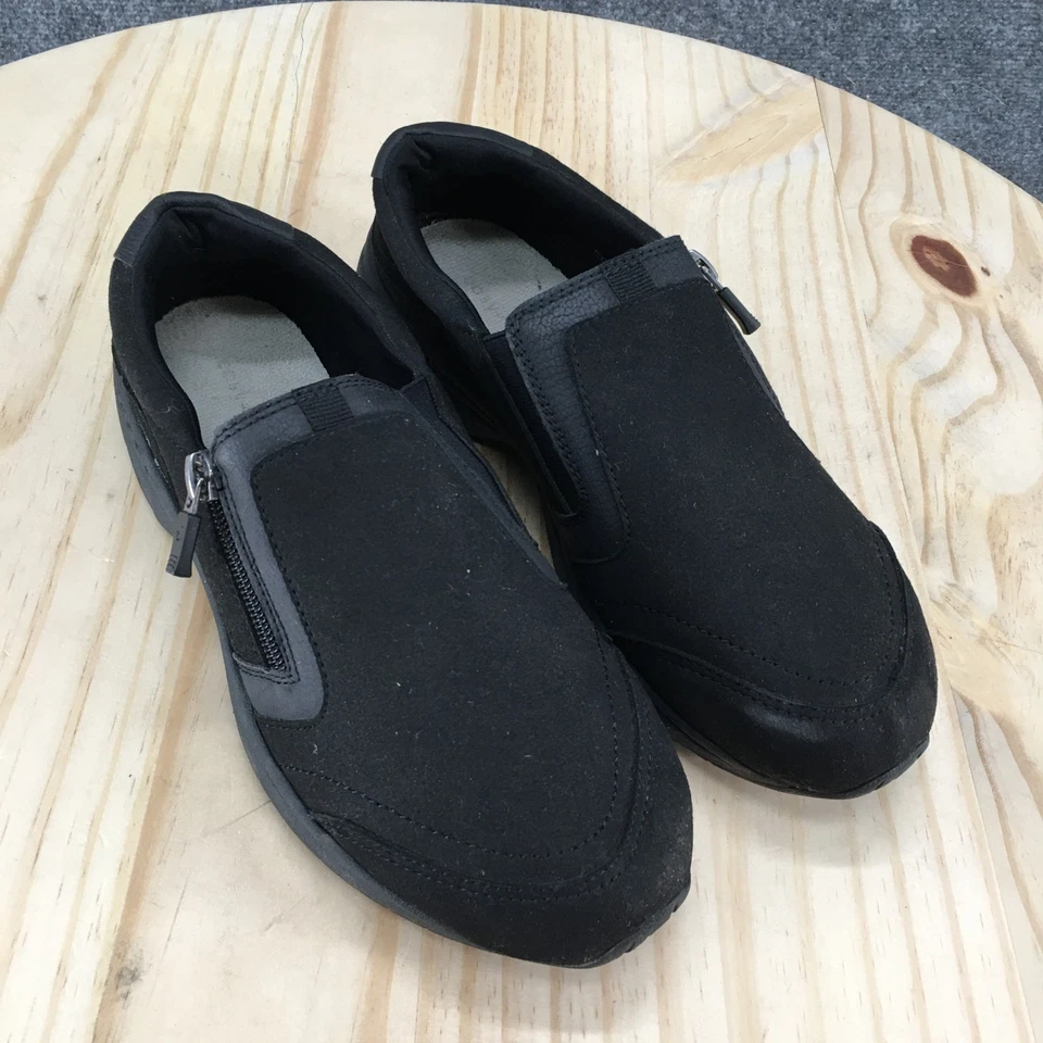 Easy Spirit Shoes Womens 7.5 M Talon 2 Slip On Black Casual Round Toe  Low Top - Image 3 of 4