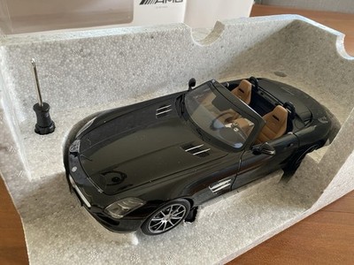 【未使用】Mercedes-Benz SLS AMG Roadster/ミニカー Mercedes SLS AMG Roadster Black 1:18 — Norev Dealer Edition | eBay