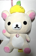 New San-X Rilakkuma Korilakkuma in Lemon Costume 16" Plush