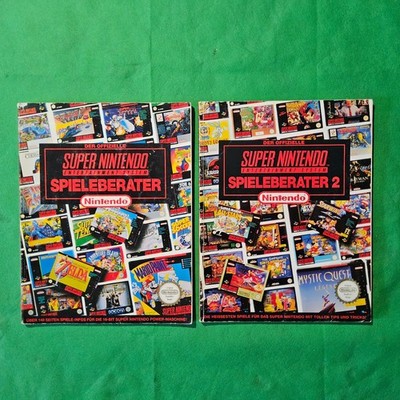 Der offizielle Super Nintendo Spieleberater 1 & 2 - Bundle Lösungsbücher*DEUTSCH