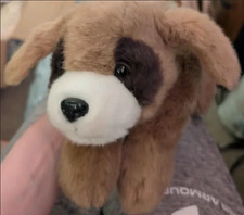 VTG Bearington Collection Labrador Puppy Dog Plush Brown Stuffed Toy Bean Bag