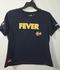 Indiana Fever Short Sleeve Tshirt  Size XL WNBA Preowned Cotton Spandex Blend