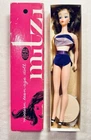 1960 MITZI Doll in Purple Bikini_IDEAL #9820-2_In Original Box_w/Stand & Shoes!