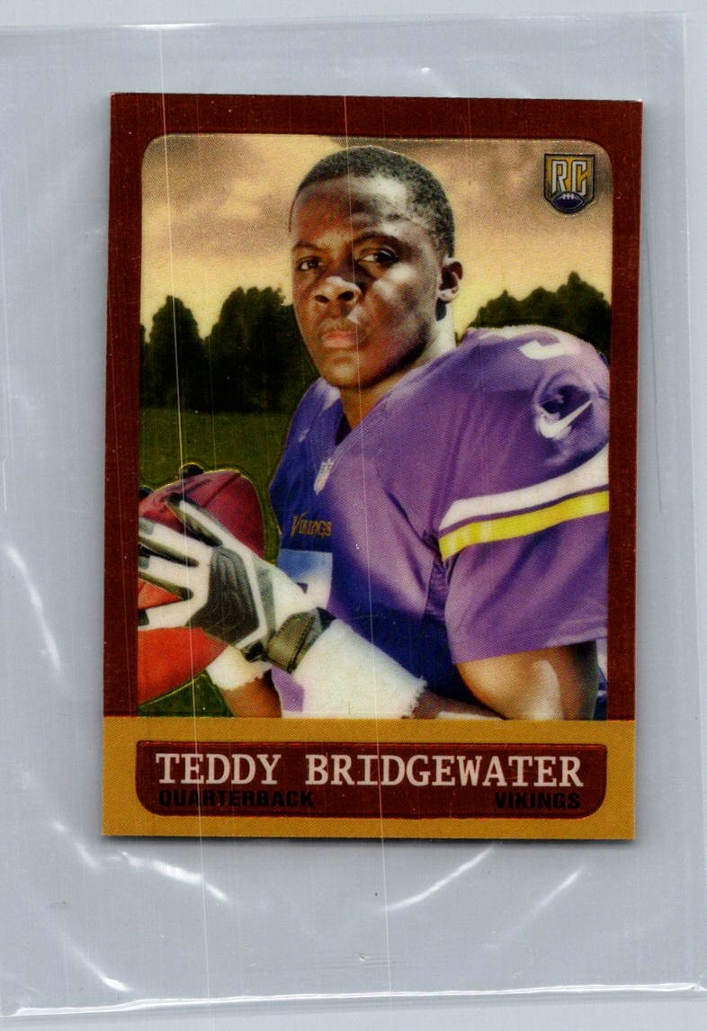 Teddy Bridgewater Topps Chrome 1963 Minis #22 Base