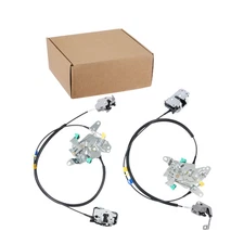 L&R Rear Door Latch Lock Cable Extended Cab For 99-07 Ford F250 F350 Super Duty