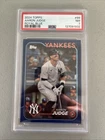 2024 Topps Series 1 - Aaron Judge #99 Royal Blue New York Yankees MVP PSA 7 NM