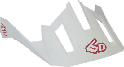 6D Helmets ATB-2T Ascent Replacement Visor White M-2XL 77-0125