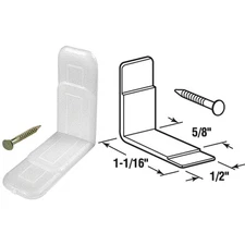 Prime-Line Plastic 1-1/16" x 1/2" Drawer Glide (10-Pack) R 7153 PRIME-LINE R