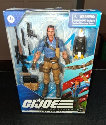 Gi Joe Classified Figure #36 Spirit Iron-Knife NEW LOOK