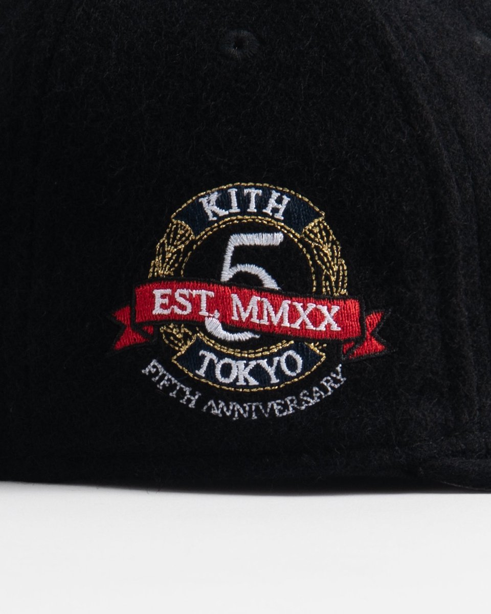 Kith x NEW ERA x Yomiuri Giants YG Logo 9FIFTY Black Orange