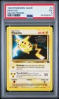 1999 POKEMON GAME MOVIE MOVIE PROMO #4 PIKACHU PSA 5