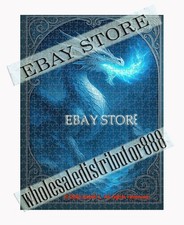 500 piece jigsaw puzzle Tempest Roar Dragon Fantasy elemental