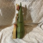 Nativity Christmas Tree Figurine/12” Wood-look-Angels, Baby Jesus, Lamb.   — photo 7