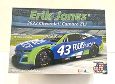 1/24 SALVINOS JR ERIK JONES 2022 CHEVROLET CAMARO ZL1 #PGC2022EJP NEW SEALED KIT