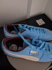 Puma Palermo Manchester City 0161 Team Light Blue Men Uk10 Terraces Casuals 