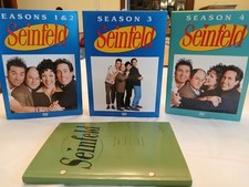 Seinfeld Seasons 1-4 DVD freebie mini copy of script