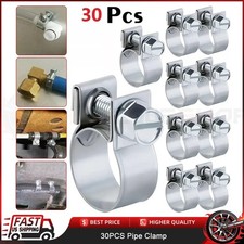 New 30 Pcs 14 516 38 Fuel Injection Gas Line Hose Clamps Clip Pipe Clamp