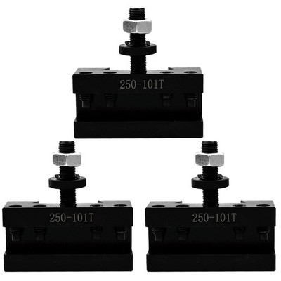 3 × AXA #1 250-101 XL Turning And Facing Holder Quick Change Tool Post For Lathe