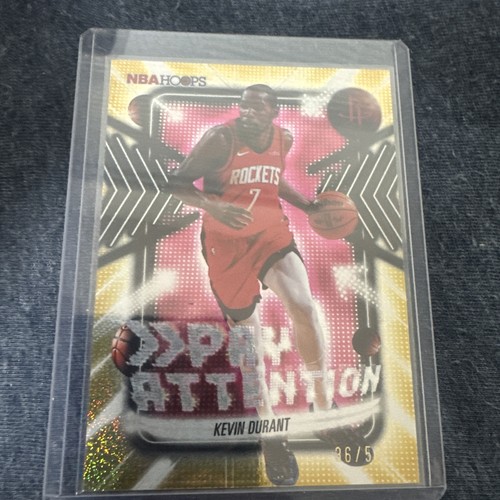 2025-26 Topps NBA Hoops - Kevin Durant Pay Attention #PA-8 Gold /50