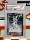 2024 Bowman Draft Bryce Rainer Chrome Auto Refractor 1st Prospect /499 PSA 10