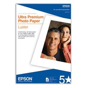 Epson Ultra Premium Luster Photo Paper 13'' x 19'' Super B 50 Pack