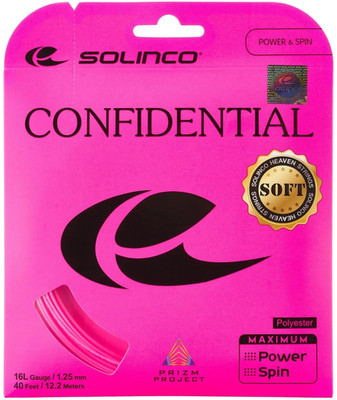 Solinco Confidential Soft 16L Gauge 1.25mm Tennis String