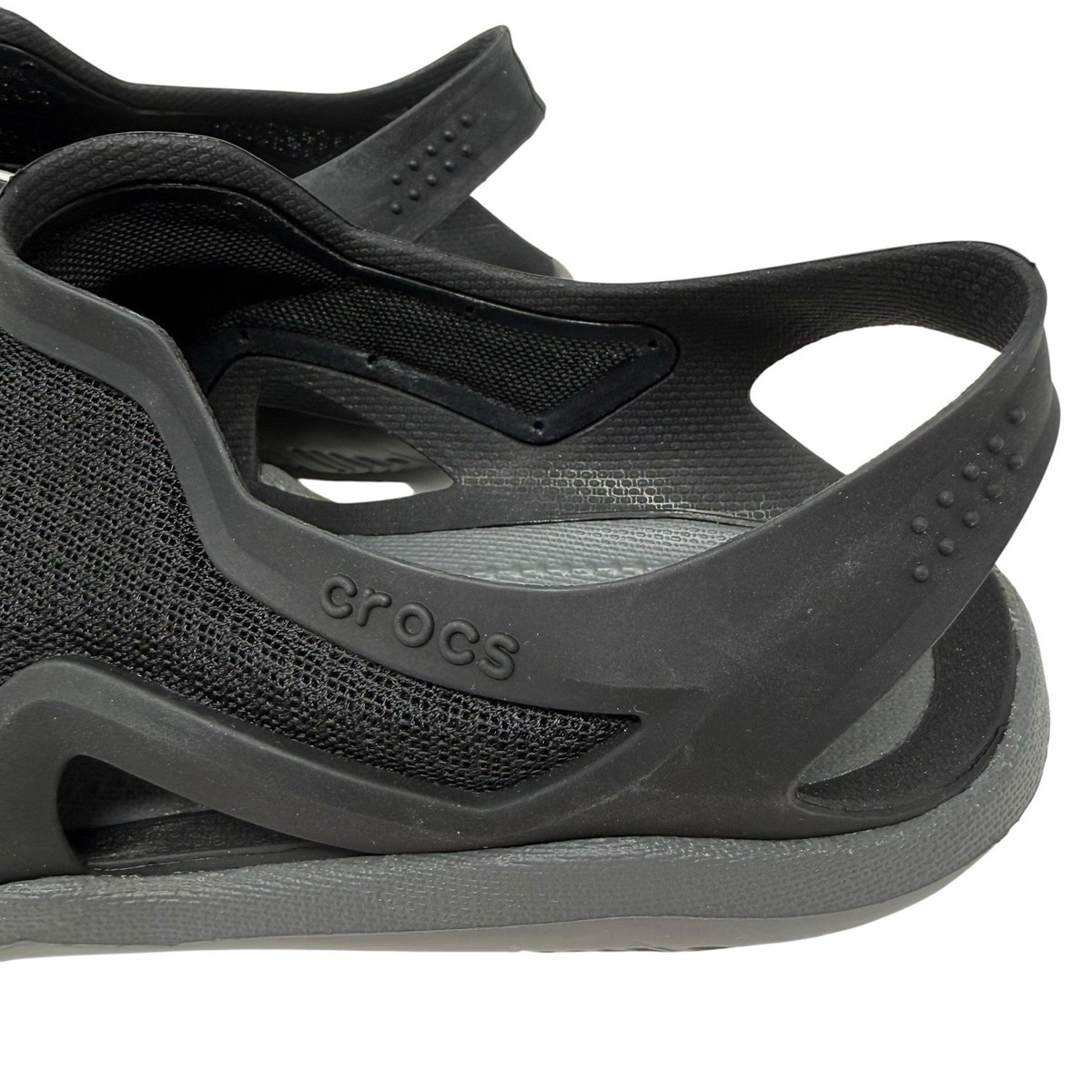 Crocs Swiftwater Mesh Wave Mens Size 9 Sport Sandals Slides  display picture 2