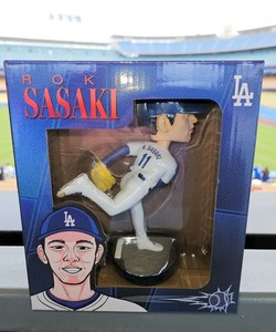 Roki Sasaki Bobblehead | eBay