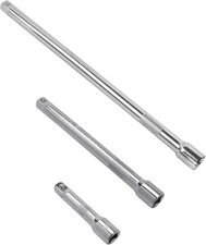 1/4 Inch Drive Socket Extension Set 3 Pieces Ssocket Wrench Extension Bar Includ