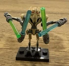 Star Wars General Grievous Tan Armor Custom Lego Minifigure