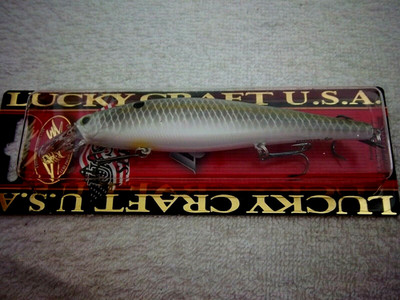 LUCKY CRAFT POINTER 128 1 OZ / 5'' PT128 SP-IN GREEN SEXY COLOR RUNS 4'-5