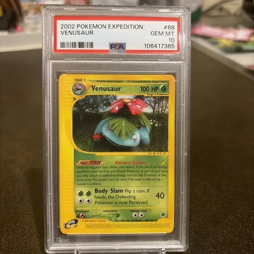 2002 Pokemon Expedition #68 Venusaur PSA 10 GEM MINT