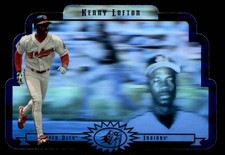 1996 SPx Die Cut Kenny Lofton Cleveland Indians #18